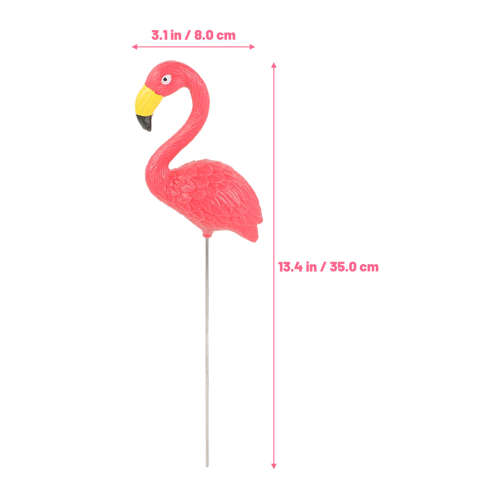Resin Flamingo Garden Ornament - огляд і ціна Bonsai Garden Shop