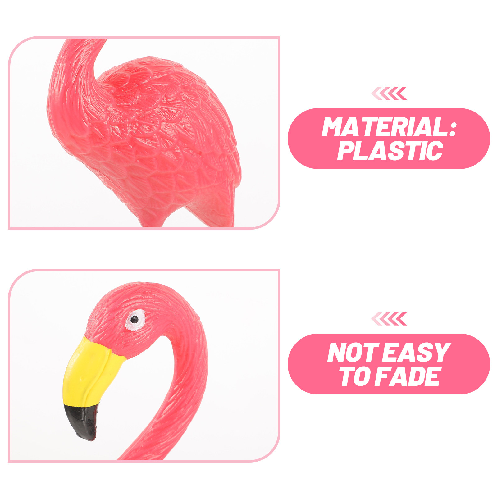 Resin Flamingo Garden Ornament - огляд і ціна Bonsai Garden Shop