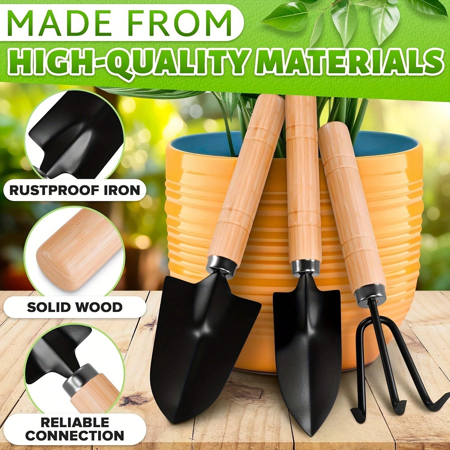3PC/1Set Mini Gardening Tools  - огляд і ціна Soil Scoop Tool