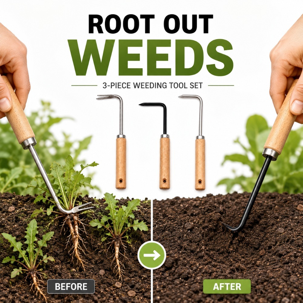 Root Puller Weeding Tool Multi - огляд і ціна Soil Scoop Tool
