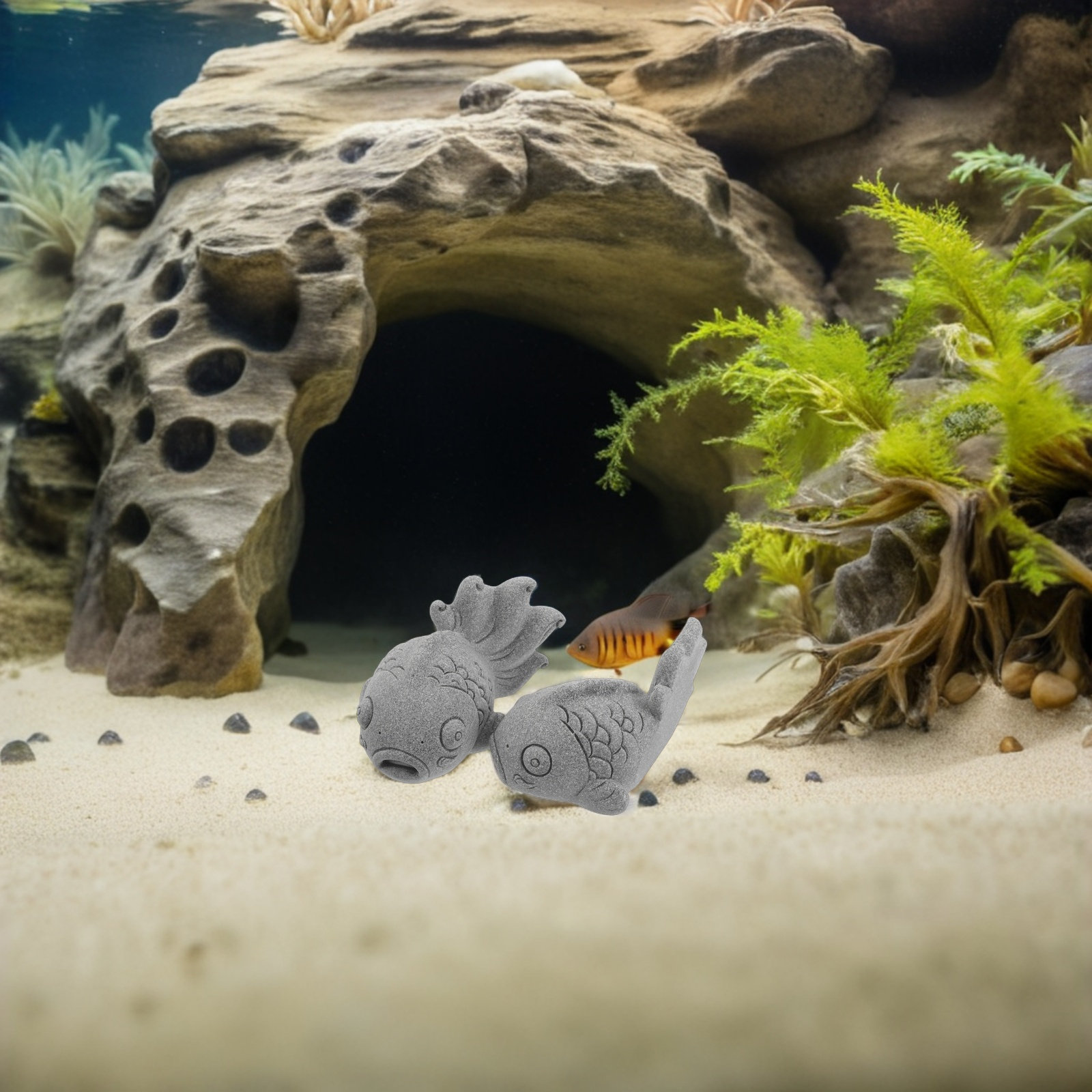 2Pcs Realistic Koi Fish Garden - огляд і ціна Bonsai Koi Garden
